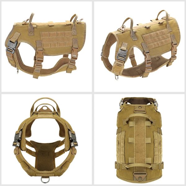 Large Dogs Training Harnesses With Pouches