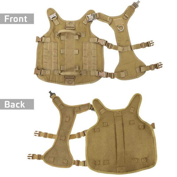Large Dogs Training Harnesses With Pouches