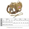Large Dogs Training Harnesses With Pouches