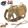 Large Dogs Training Harnesses With Pouches