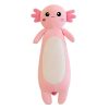 Large Pink Axolotl Plush Toy Soft Stuffed Salamander Pillow for Kids