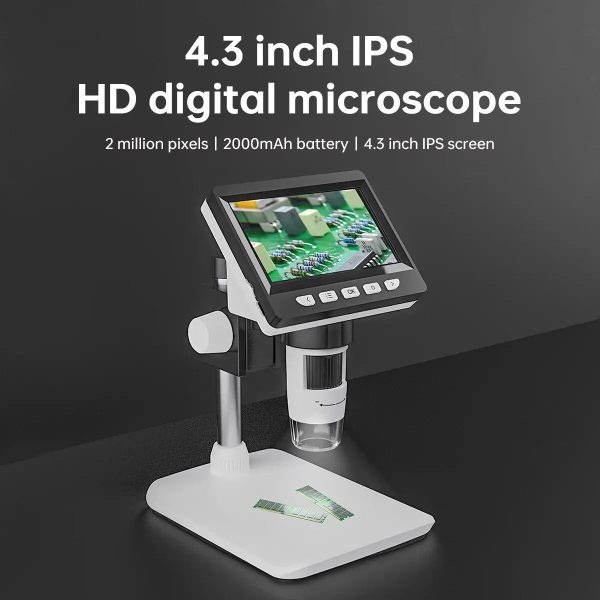 Lcd Digital Microscope With Stand