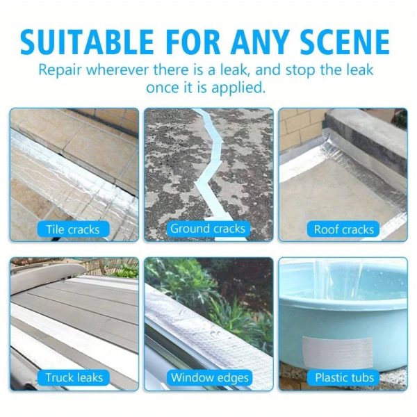 Leakage Repair Tape - Waterproof, Uv Resistant, And Super Strong