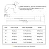 Leather ID Dog Collar