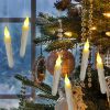 Led Candles With Magic Wand
