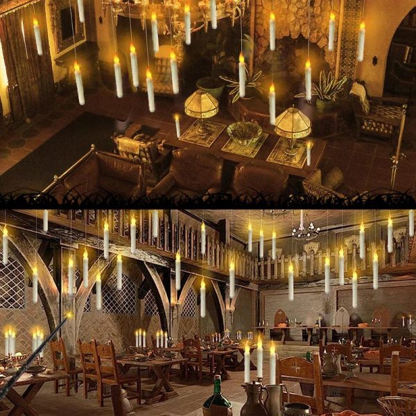 Led Candles With Magic Wand