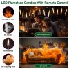 Led Candles With Magic Wand