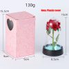 LED Eternal Rose in Glass Dome – Romantic Gift for Home