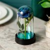 LED Eternal Rose in Glass Dome – Romantic Gift for Home