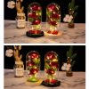 LED Galaxy Rose Night Light Artificial Flower Decor