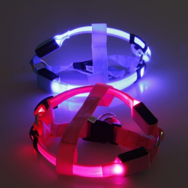 Led Glowing Dog Harness