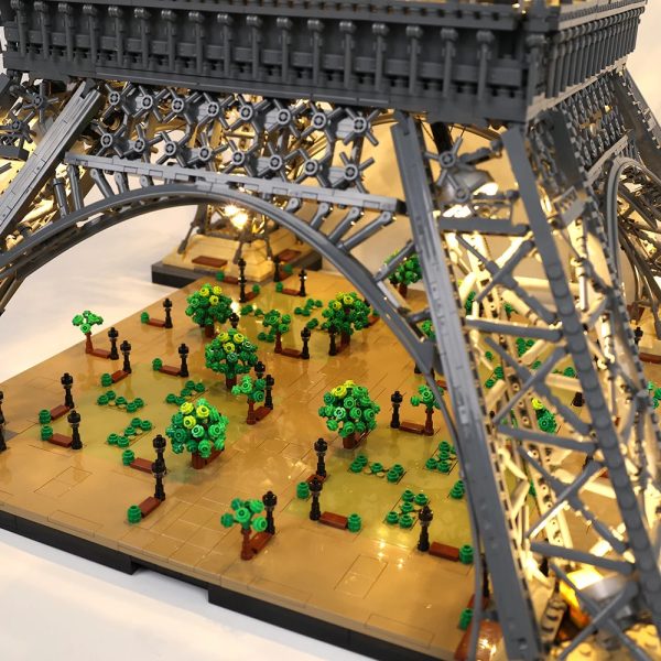Led Light Kit For Eiffel Tower PARIS World Famous Architecture Building Blocks