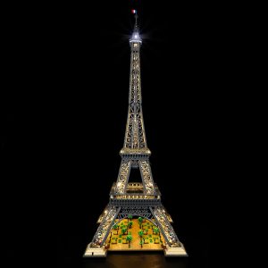 Led Light Kit For Eiffel Tower PARIS World Famous Architecture Building Blocks