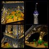 Led Light Kit For Eiffel Tower PARIS World Famous Architecture Building Blocks