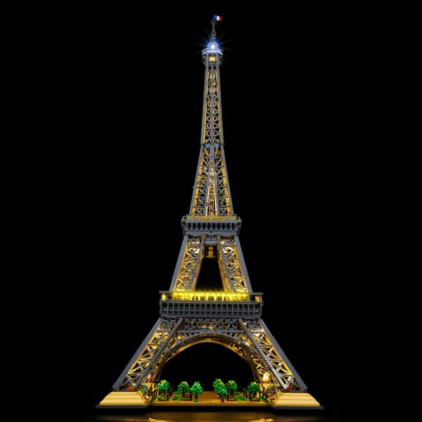 Led Light Kit For Eiffel Tower PARIS World Famous Architecture Building Blocks