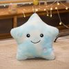 LED Light Star Plush Toy Soft Stuffed Star Pillow for Kids