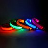 LED Nylon Dog Collar Night Safety Flashing Glow Luminous