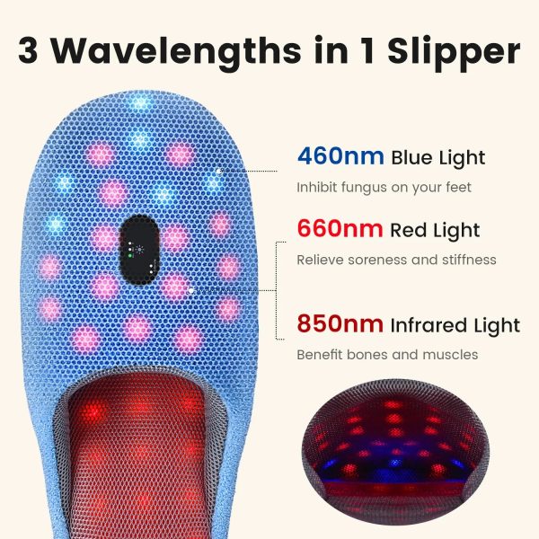LED Red Light Therapy Slipper