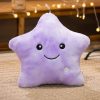 LED Star Plush Toy Soft Stuffed Star Pillow for Kids and Home Decor