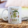 Legend Of Dad 02NAQN010623 Personalized Family Tumbler White Mug