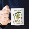 Legend Of Dad 02NAQN010623 Personalized Family Tumbler White Mug