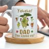 Legend Of Dad 02NAQN010623 Personalized Family Tumbler White Mug