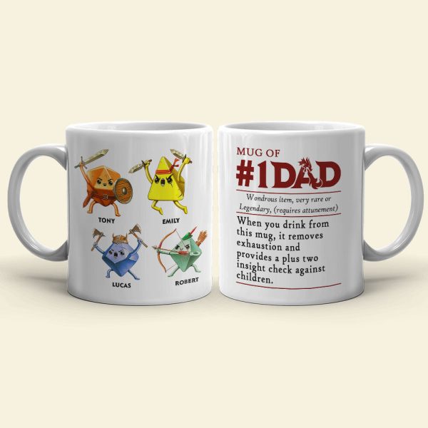 Legend Of Dad 05NATI250523 Personalized Mug Father's Day Gift