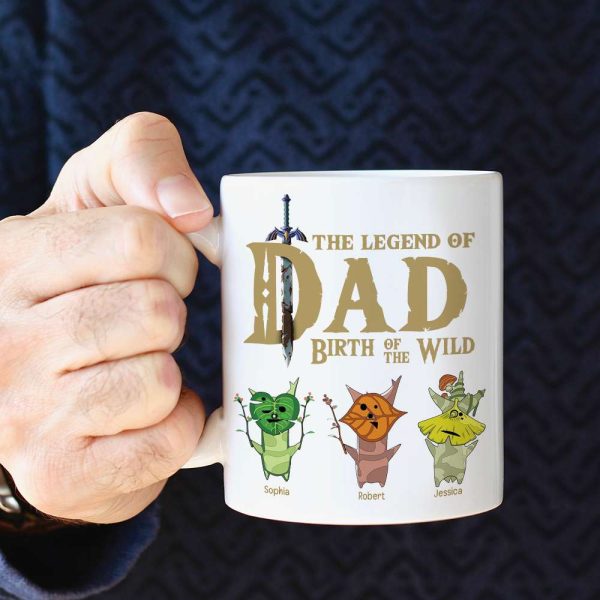 Legend Of Dad 07NAQN310523 Personalized Family Gaming Mug
