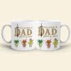Legend Of Dad 07NAQN310523 Personalized Family Gaming Mug