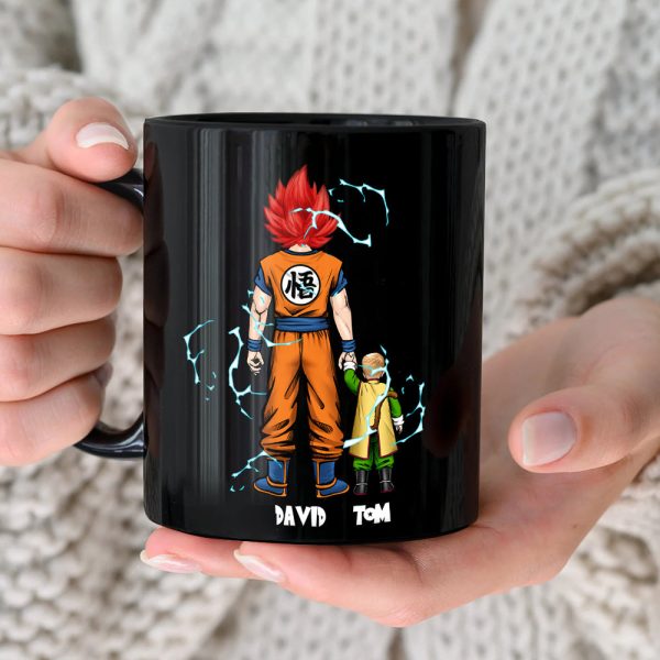 Legend Of Family 05QHDT310523HH Personalized Coffee Black Mug
