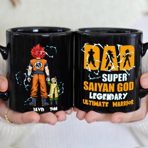 Legend Of Family 05QHDT310523HH Personalized Coffee Black Mug