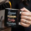 Legend Since 1960, Husband Since 1991, Daddy Since 1993, Grandpa Since 2020 - Personalized Custom Coffee Mug - DAD160_MG