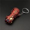 Legends The Avengers Peripherals Thanos Infinity Gauntlet Alloy Car Keychain
