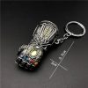 Legends The Avengers Peripherals Thanos Infinity Gauntlet Alloy Car Keychain