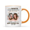 Leopard Pattern To My Daughter From Mom Happy Mother's Day Personalized Mug, Gift For Daughter