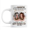 Leopard Pattern To My Daughter From Mom Happy Mother's Day Personalized Mug, Gift For Daughter