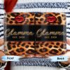 Leopard Print And Red Lips Glamorous Coffee Mug - Personalized Custom Coffee Mug - GRM042_MG