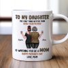 Leopard To My Daughter From Mom Happy Mother's Day Personalized Mug, Gift For Daughter