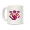 Lesbeean Lesbian Pride Bee Parody Coffee Mug