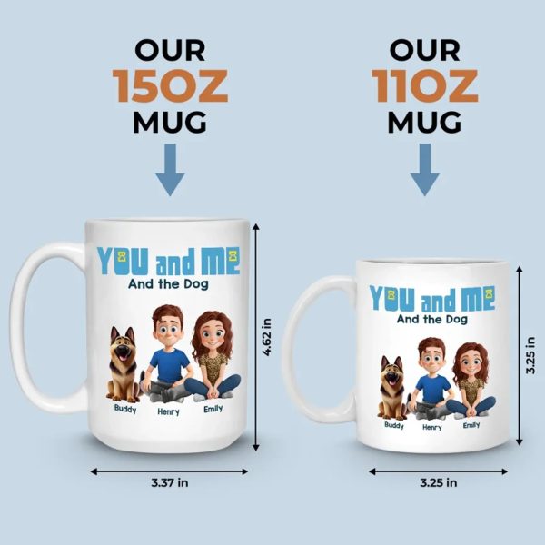 Let Me Introduce My Lovely Family - Dog & Cat Personalized Custom Mug - Gift For Pet Owners, Pet Lovers