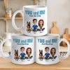 Let Me Introduce My Lovely Family - Dog & Cat Personalized Custom Mug - Gift For Pet Owners, Pet Lovers