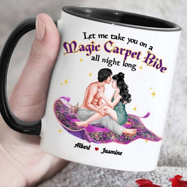 Let Me Take You On A Ride All Night Long, Couple Gift, Personalized Mug, Naughty Couple Mug 05HTHN281223PA
