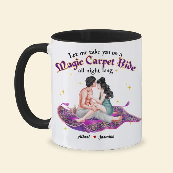Let Me Take You On A Ride All Night Long, Couple Gift, Personalized Mug, Naughty Couple Mug 05HTHN281223PA
