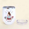 Let's Be Naughty And Safe Santa The Trip, Couple Gift, Personalized Mug, Funny Couple Coffee Mug, Christmas Gift