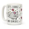 Let's Cuddle And Chinchill Coffee Mug