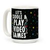 Let's Cuddle and Play Video Games Coffee Mug