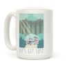 Let's Get Lost - Fox and Deer Coffee Mug