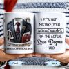 Let's Not Mistake Your Internet Search For The Actual Law Degree I Hold, Law Symbols and Briefcase - Personalized Custom Coffee Mug - GRAD288_MG
