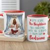 Let's Scare The Neighbors-Personalized Accent Mug- Gift For Him/ Gift For Her-Naughty Couple Mug