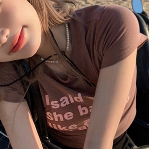 Lettered Graphic Tee